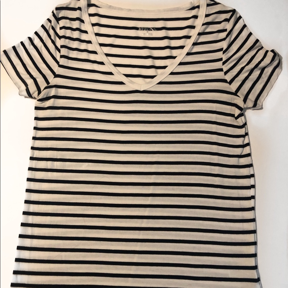 target black and white tee